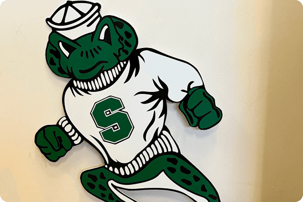 Giant Mascot Cutout