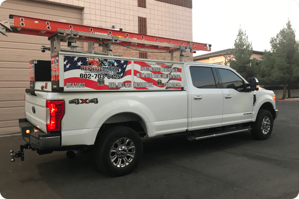 M&R Refrigeration Truck Toolbox Wrap