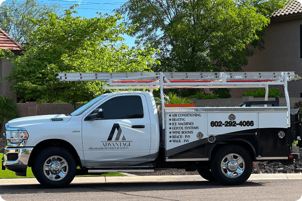 Advantage Refrigeration Truck Wrap