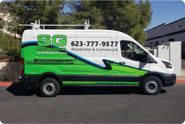 SG Mechanical Air Van Wrap